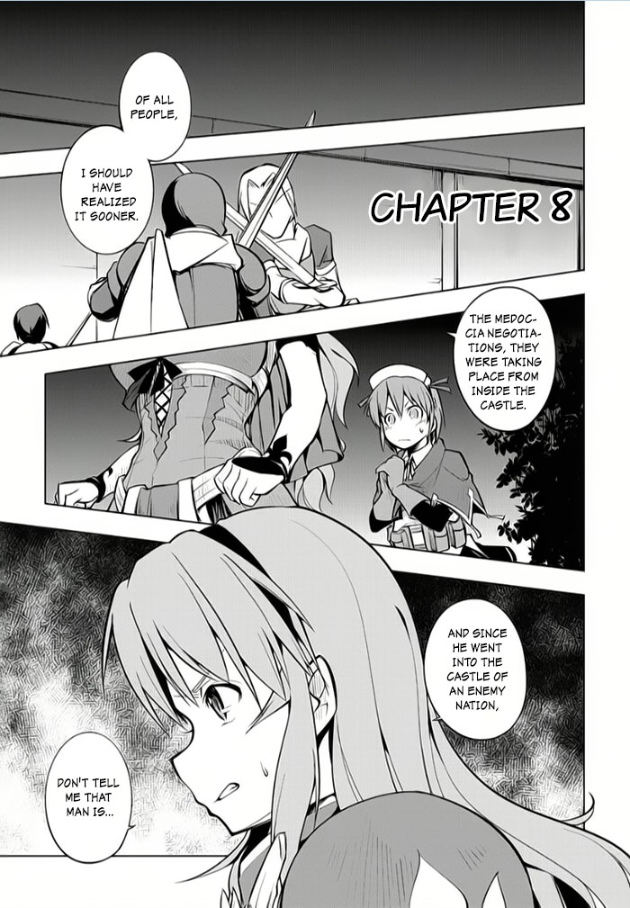 Tsurugi no Joou to Rakuin no Ko Chapter 8 page 1 - Chapter 8