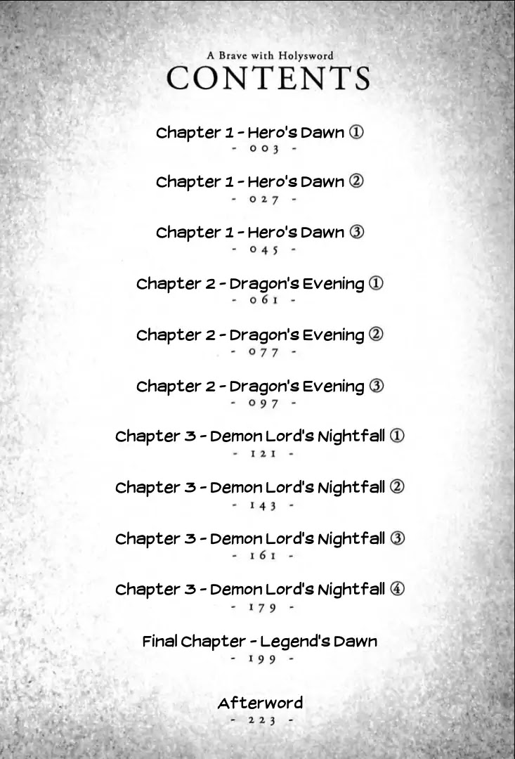 Tsurugi no Nai Chapter 1 page 3 - Chapter 1: Hero's Dawn (1)