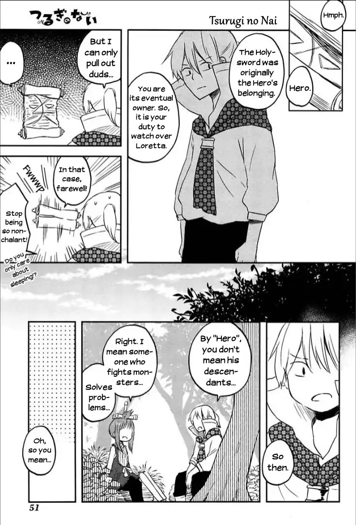 Tsurugi no Nai Chapter 3 page 7 - Chapter 3: Hero's Dawn 3