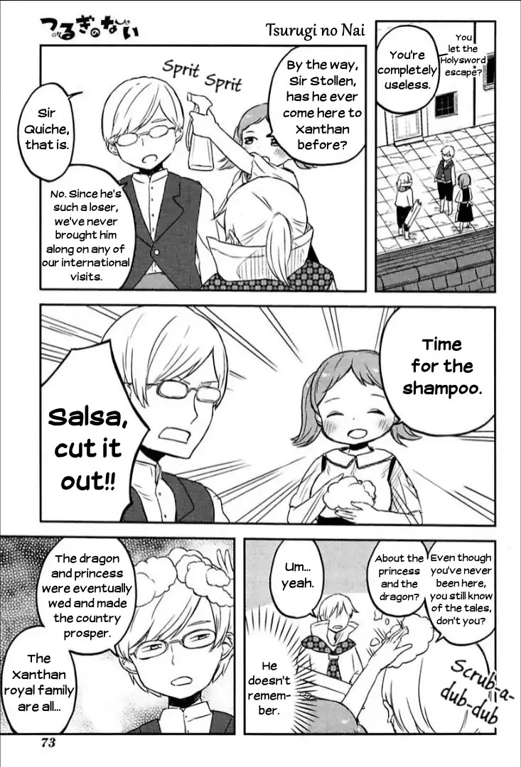 Tsurugi no Nai Chapter 4 page 13 - Chapter 4: Dragon's Evening 1