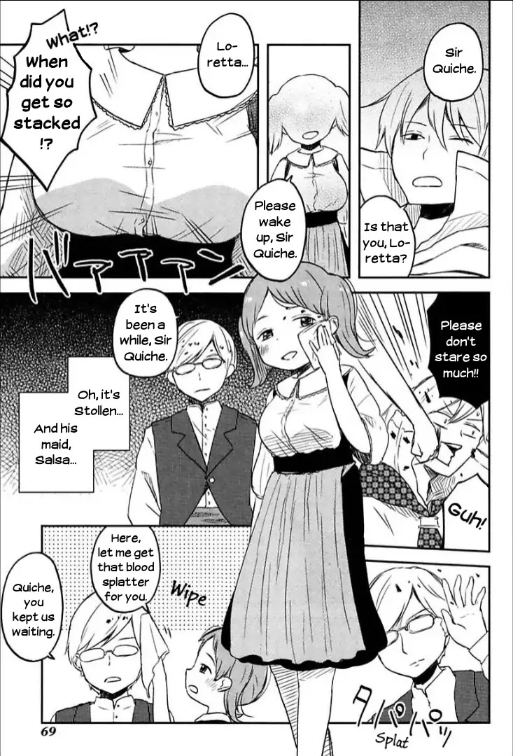 Tsurugi no Nai Chapter 4 page 9 - Chapter 4: Dragon's Evening 1