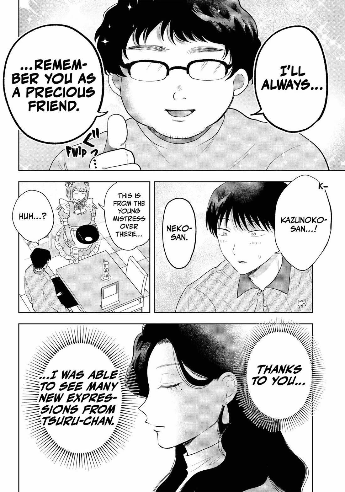 Tsuruko Returns the Favor Chapter 39 page 4 - Chapter 39