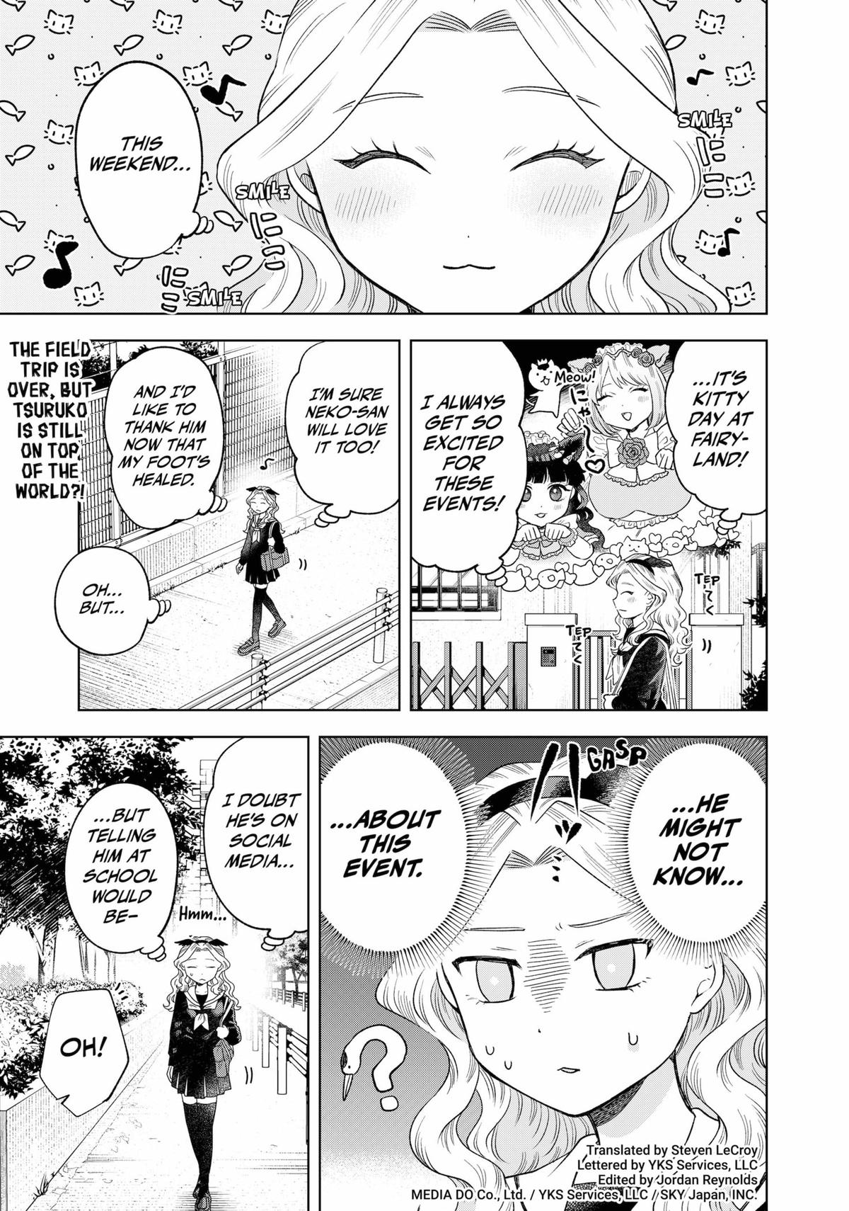 Tsuruko Returns the Favor Chapter 7 page 1 - Chapter 7