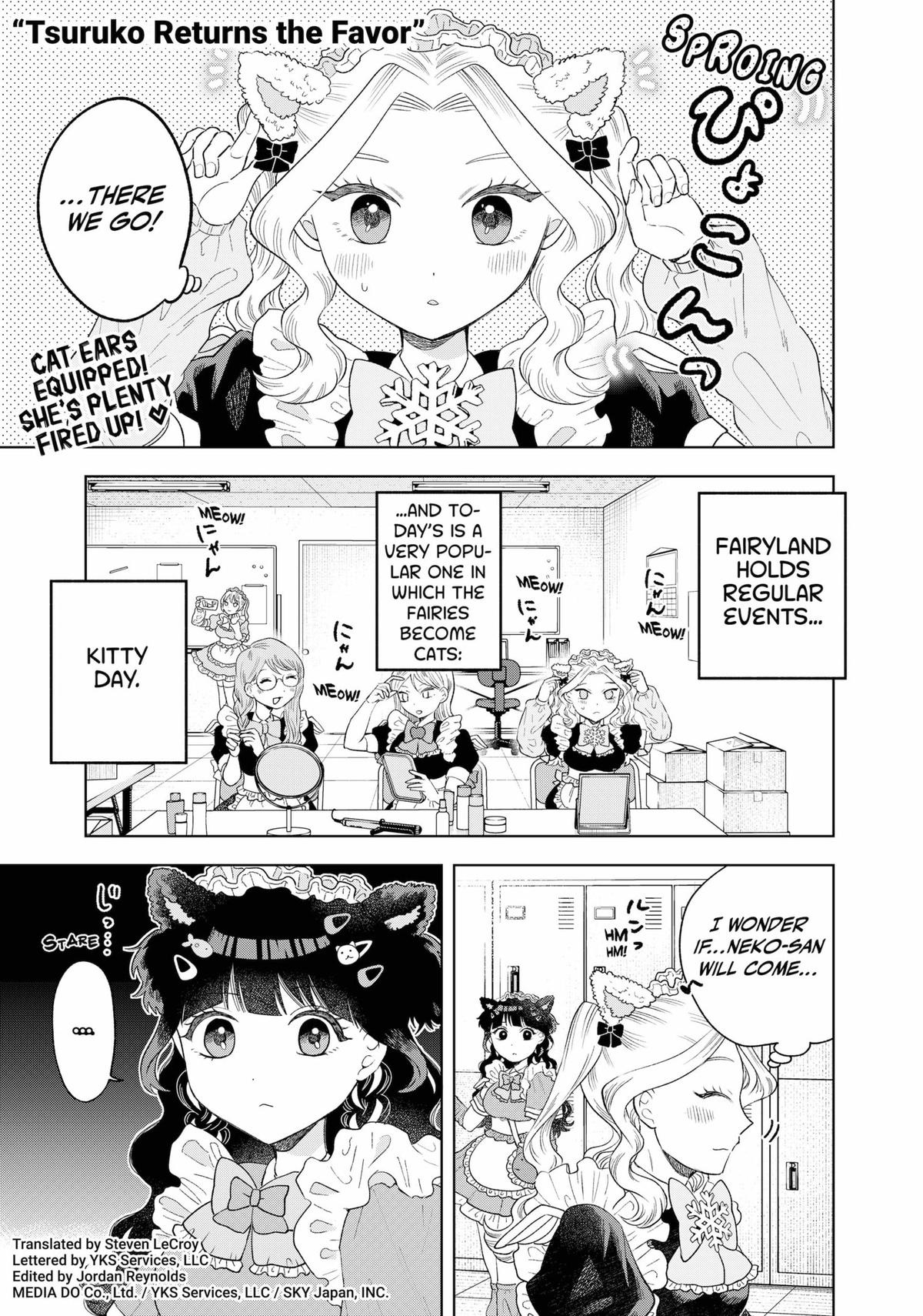 Tsuruko Returns the Favor Chapter 8 page 1 - Chapter 8