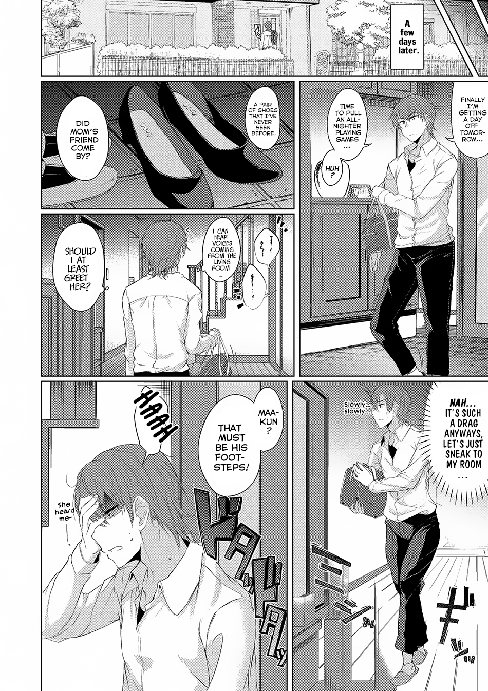 Tsuujou Kougeki ga Zentai Kougeki de Ni-kai Kougeki no Okaa-san wa Suki desu ka? Chapter 1.1 page 5 - Chapter 1.1