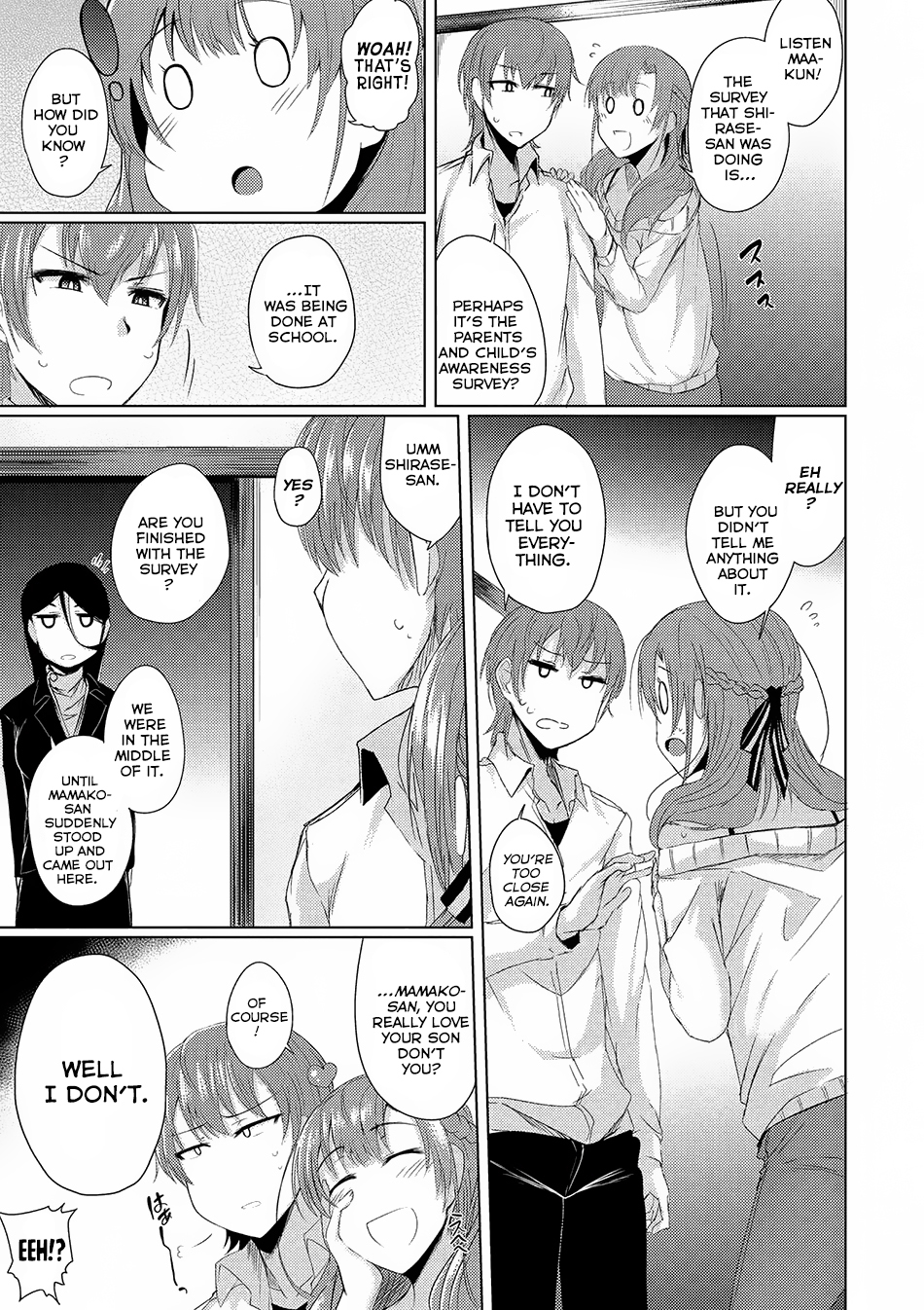Tsuujou Kougeki ga Zentai Kougeki de Ni-kai Kougeki no Okaa-san wa Suki desu ka? Chapter 1.1 page 8 - Chapter 1.1