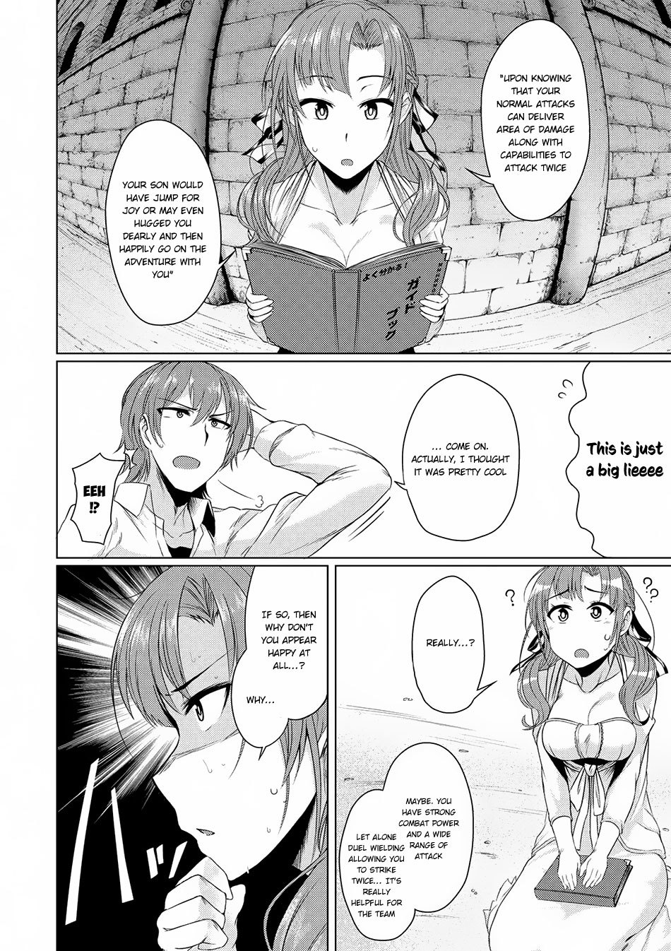Tsuujou Kougeki ga Zentai Kougeki de Ni-kai Kougeki no Okaa-san wa Suki desu ka? Chapter 1.4 page 7 - Chapter 1.4