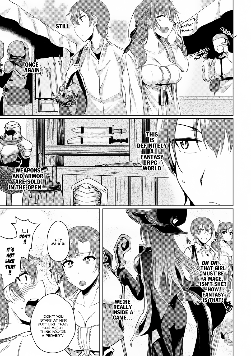 Tsuujou Kougeki ga Zentai Kougeki de Ni-kai Kougeki no Okaa-san wa Suki desu ka? Chapter 2.1 page 10 - Chapter 2.1