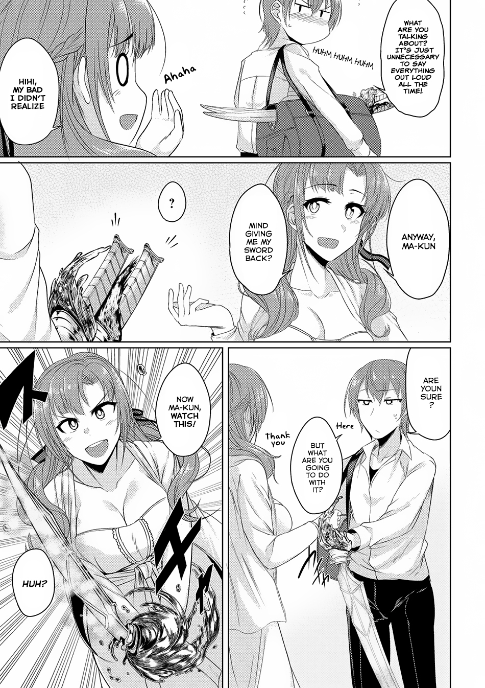 Tsuujou Kougeki ga Zentai Kougeki de Ni-kai Kougeki no Okaa-san wa Suki desu ka? Chapter 2.1 page 14 - Chapter 2.1