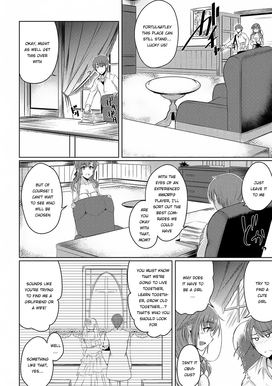 Tsuujou Kougeki ga Zentai Kougeki de Ni-kai Kougeki no Okaa-san wa Suki desu ka? Chapter 2.2 page 7 - Chapter 2.2