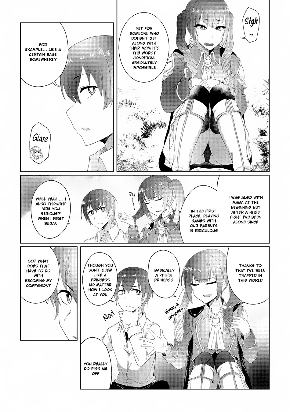 Tsuujou Kougeki ga Zentai Kougeki de Ni-kai Kougeki no Okaa-san wa Suki desu ka? Chapter 2.4 page 4 - Chapter 2.4