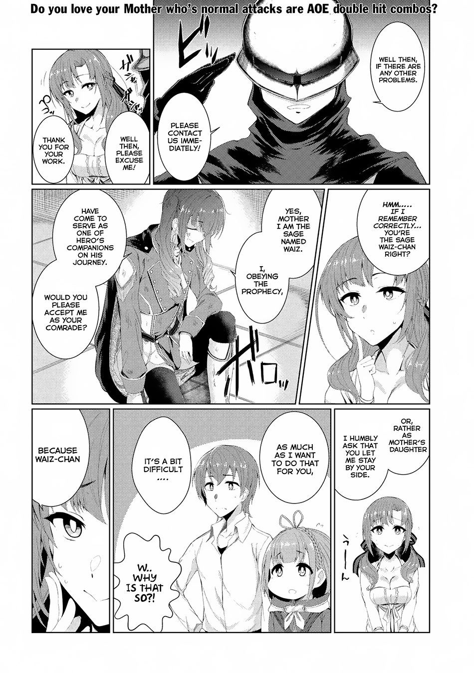 Tsuujou Kougeki ga Zentai Kougeki de Ni-kai Kougeki no Okaa-san wa Suki desu ka? Chapter 2.5 page 2 - Chapter 2.5
