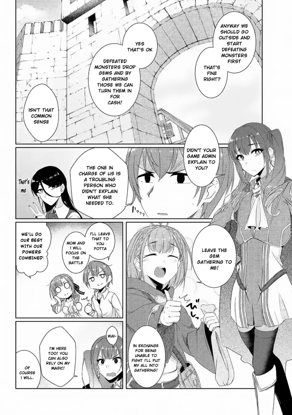 Tsuujou Kougeki ga Zentai Kougeki de Ni-kai Kougeki no Okaa-san wa Suki desu ka? Chapter 3.2 page 11 - Chapter 3.2