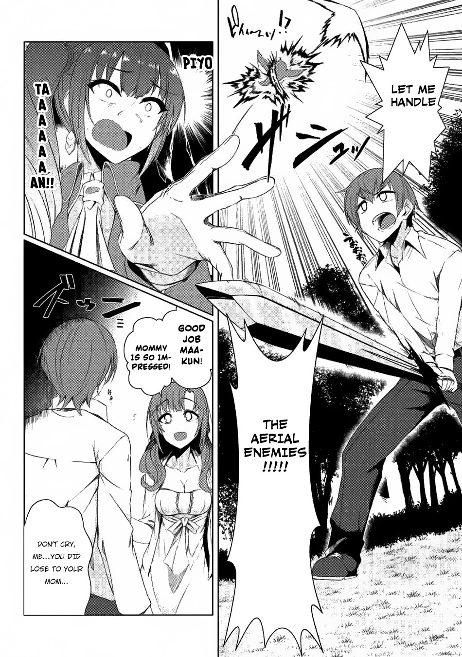 Tsuujou Kougeki ga Zentai Kougeki de Ni-kai Kougeki no Okaa-san wa Suki desu ka? Chapter 3.3 page 11 - Chapter 3.3