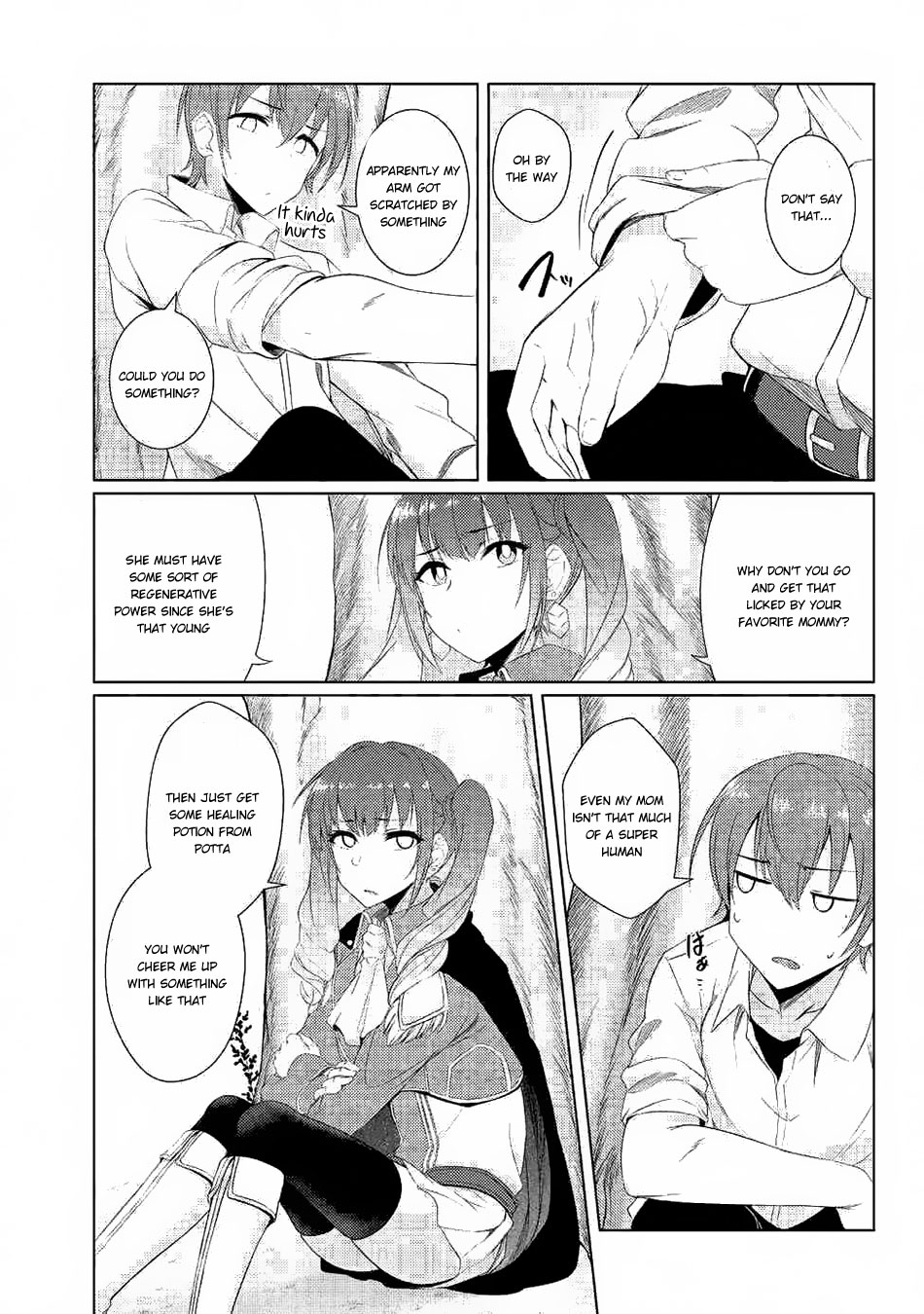 Tsuujou Kougeki ga Zentai Kougeki de Ni-kai Kougeki no Okaa-san wa Suki desu ka? Chapter 3.4 page 6 - Chapter 3.4