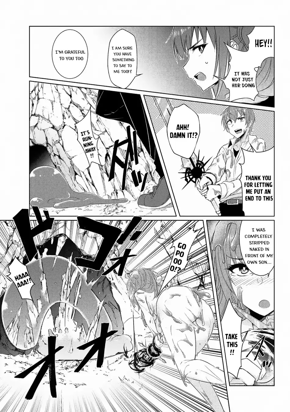 Tsuujou Kougeki ga Zentai Kougeki de Ni-kai Kougeki no Okaa-san wa Suki desu ka? Chapter 3.6 page 14 - Chapter 3.6