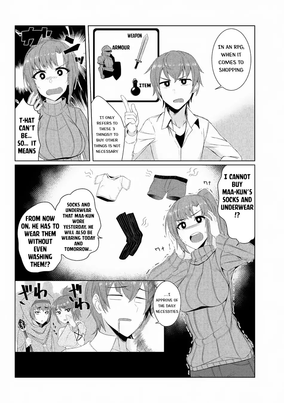 Tsuujou Kougeki ga Zentai Kougeki de Ni-kai Kougeki no Okaa-san wa Suki desu ka? Chapter 3.7 page 19 - Chapter 3.7