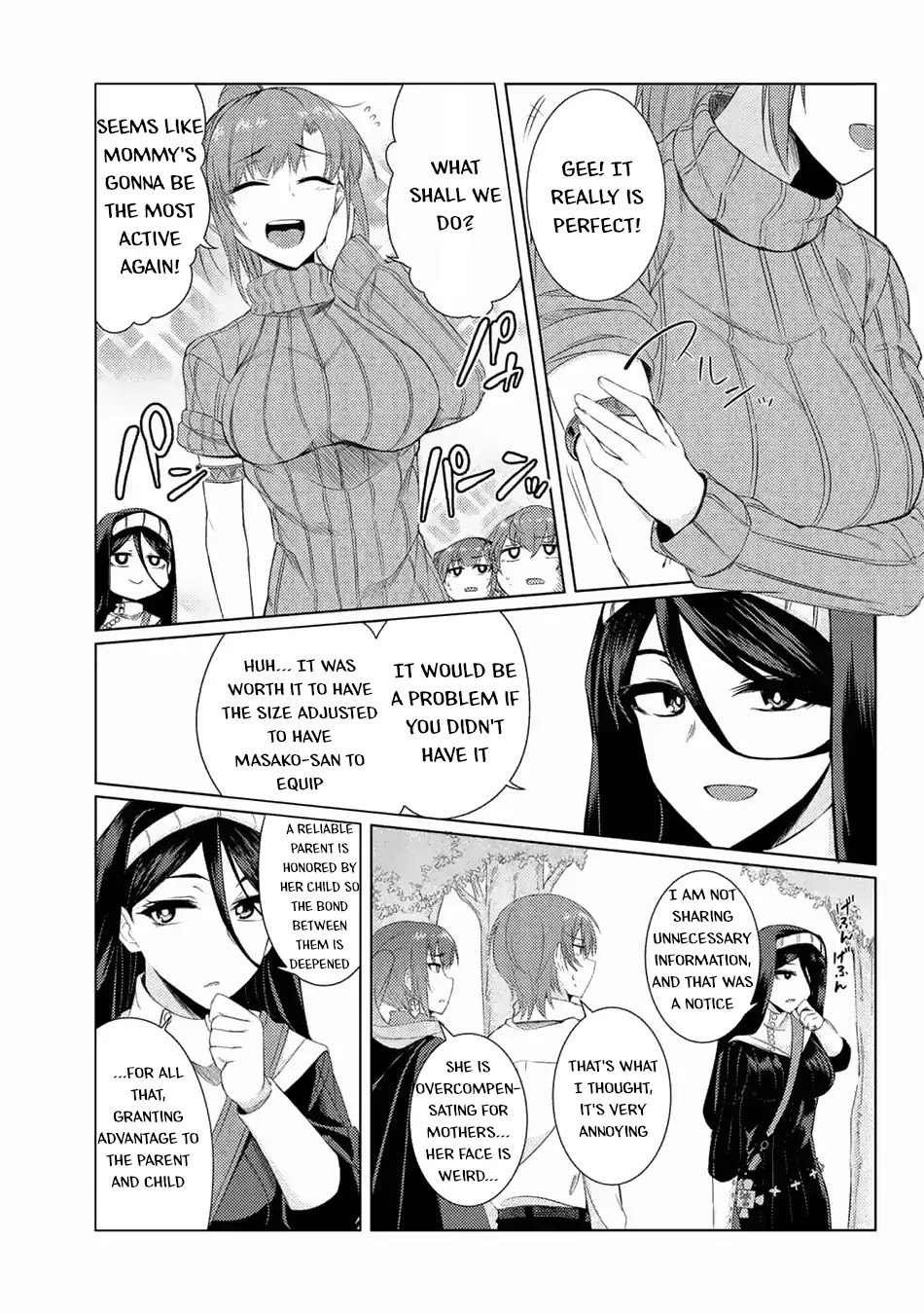 Tsuujou Kougeki ga Zentai Kougeki de Ni-kai Kougeki no Okaa-san wa Suki desu ka? Chapter 3.7 page 8 - Chapter 3.7