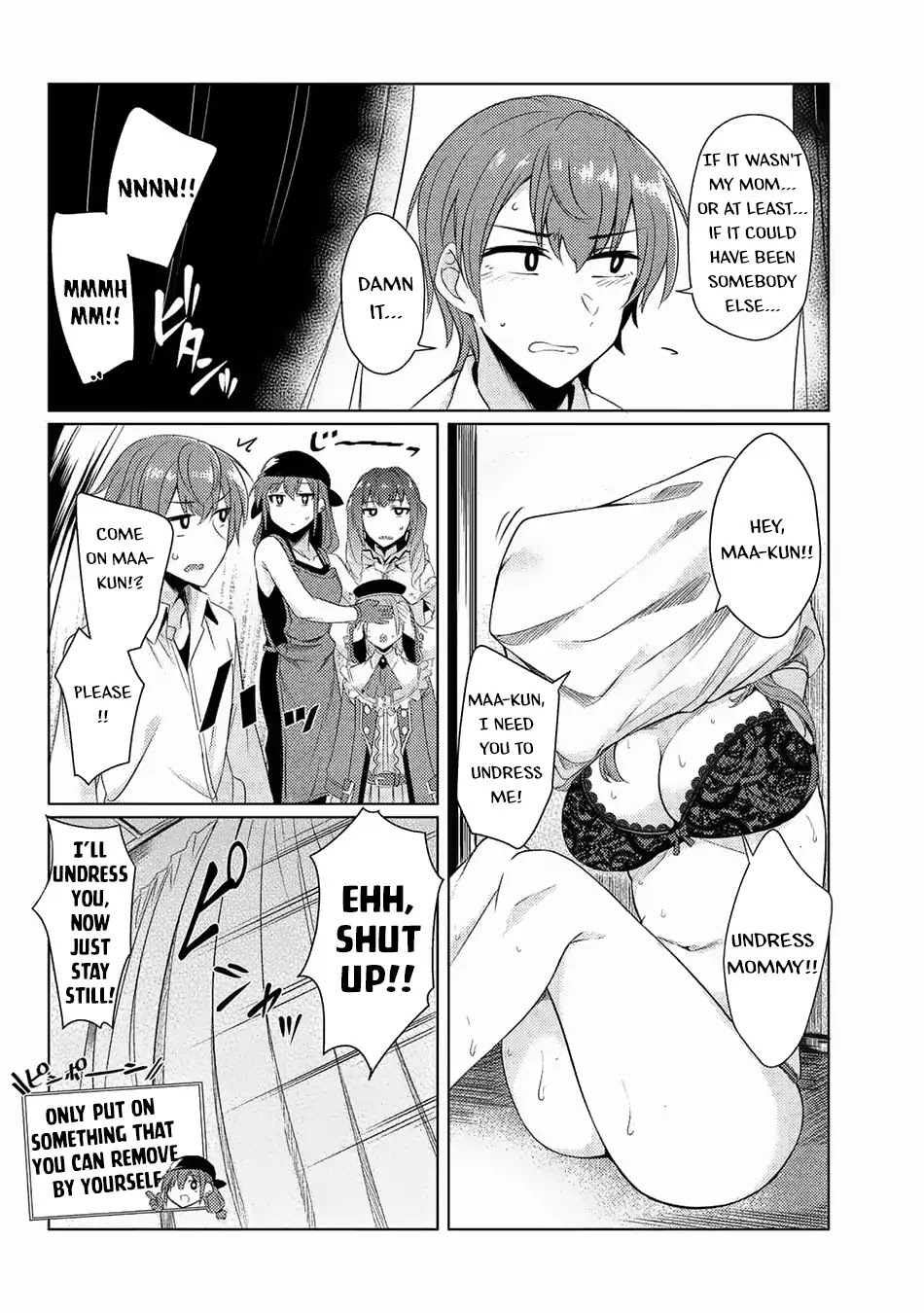 Tsuujou Kougeki ga Zentai Kougeki de Ni-kai Kougeki no Okaa-san wa Suki desu ka? Chapter 3.8 page 13 - Chapter 3.8