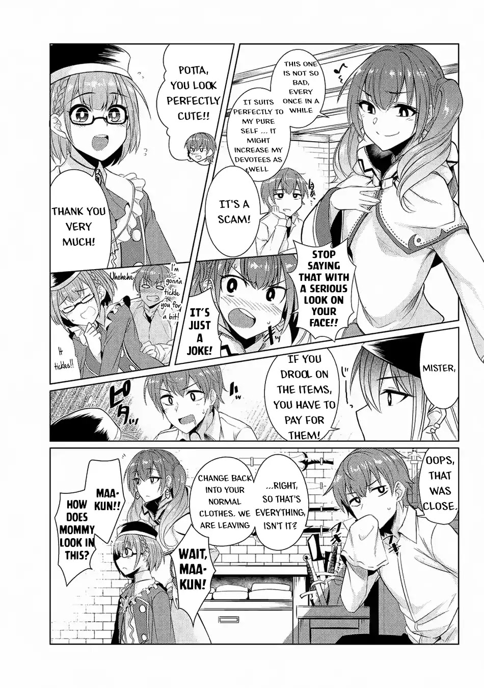 Tsuujou Kougeki ga Zentai Kougeki de Ni-kai Kougeki no Okaa-san wa Suki desu ka? Chapter 3.8 page 6 - Chapter 3.8