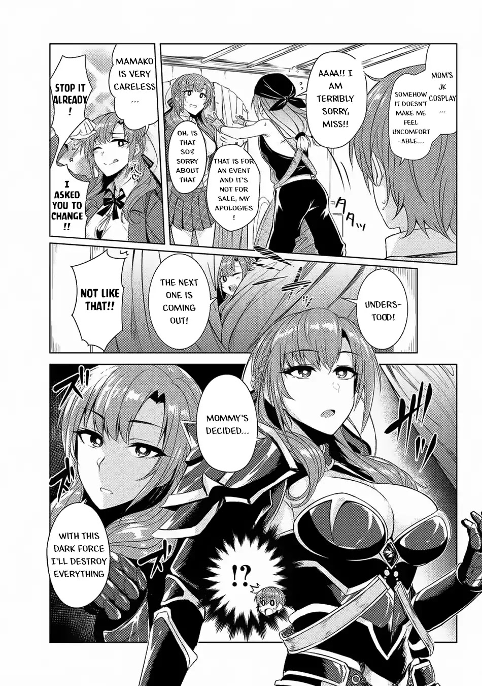 Tsuujou Kougeki ga Zentai Kougeki de Ni-kai Kougeki no Okaa-san wa Suki desu ka? Chapter 3.8 page 8 - Chapter 3.8