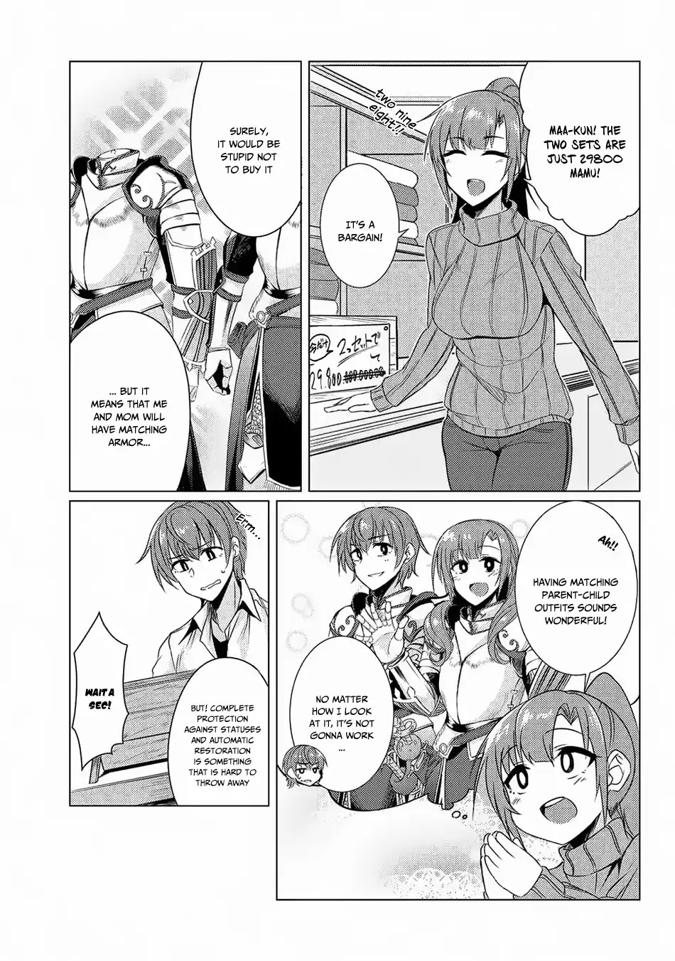 Tsuujou Kougeki ga Zentai Kougeki de Ni-kai Kougeki no Okaa-san wa Suki desu ka? Chapter 3.9 page 8 - Chapter 3.9