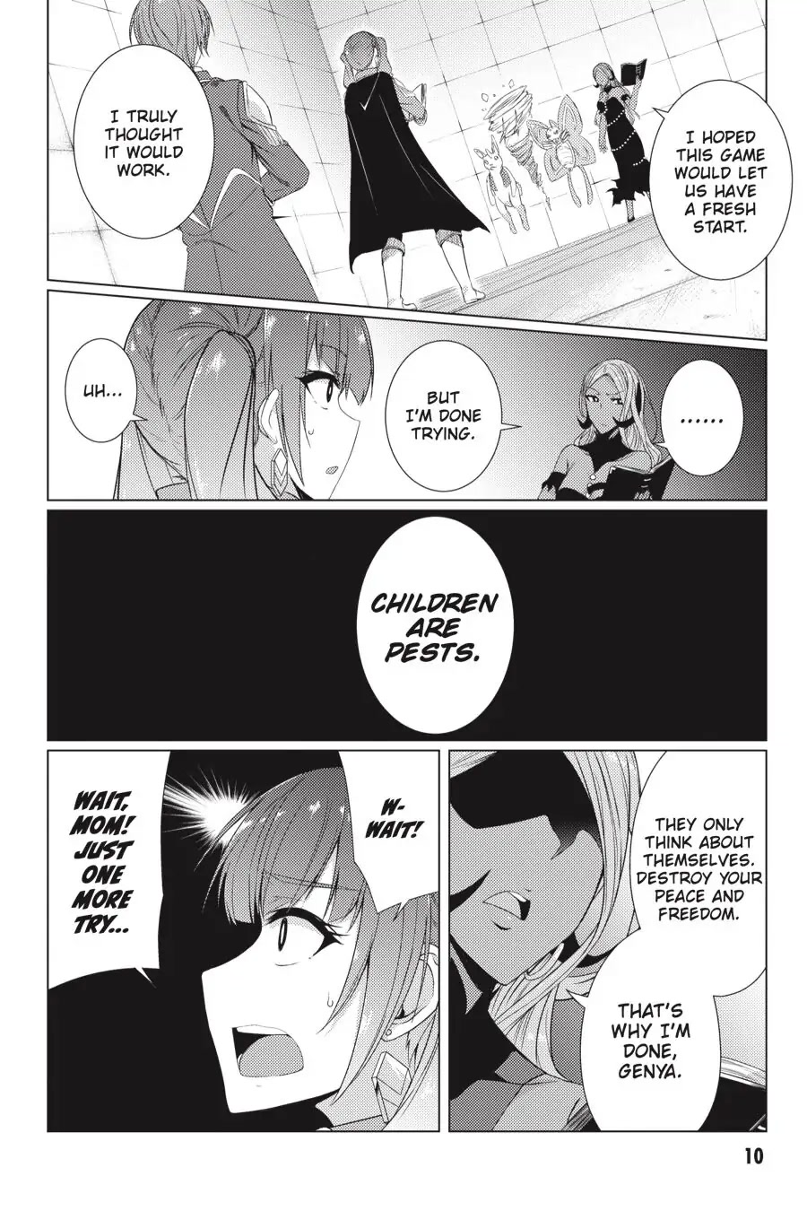 Tsuujou Kougeki ga Zentai Kougeki de Ni-kai Kougeki no Okaa-san wa Suki desu ka? Chapter 5.4 page 11 - Chapter 5.4