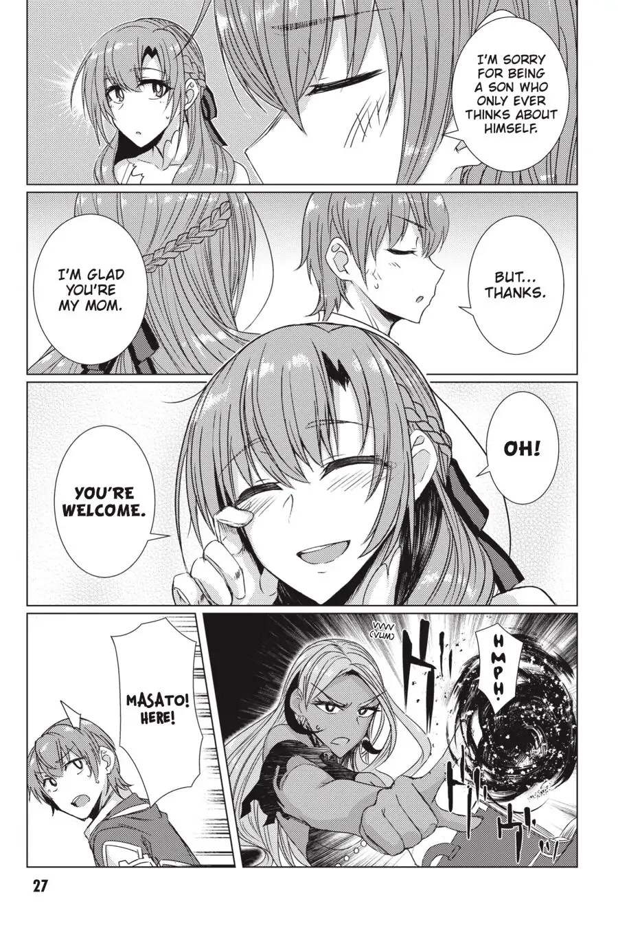 Tsuujou Kougeki ga Zentai Kougeki de Ni-kai Kougeki no Okaa-san wa Suki desu ka? Chapter 5.4 page 28 - Chapter 5.4