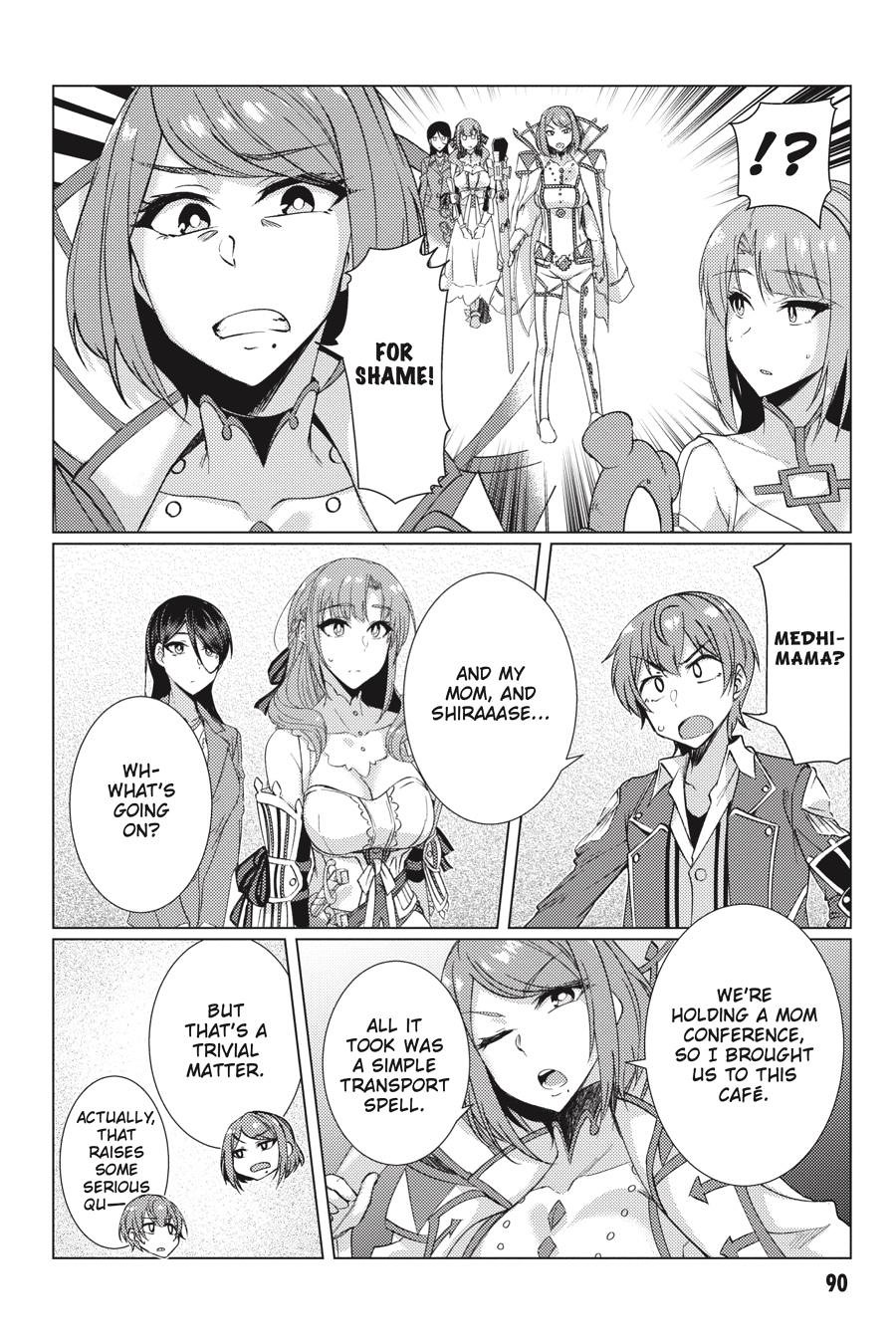 Tsuujou Kougeki ga Zentai Kougeki de Ni-kai Kougeki no Okaa-san wa Suki desu ka? Chapter 9.1 page 10 - Chapter 9.1