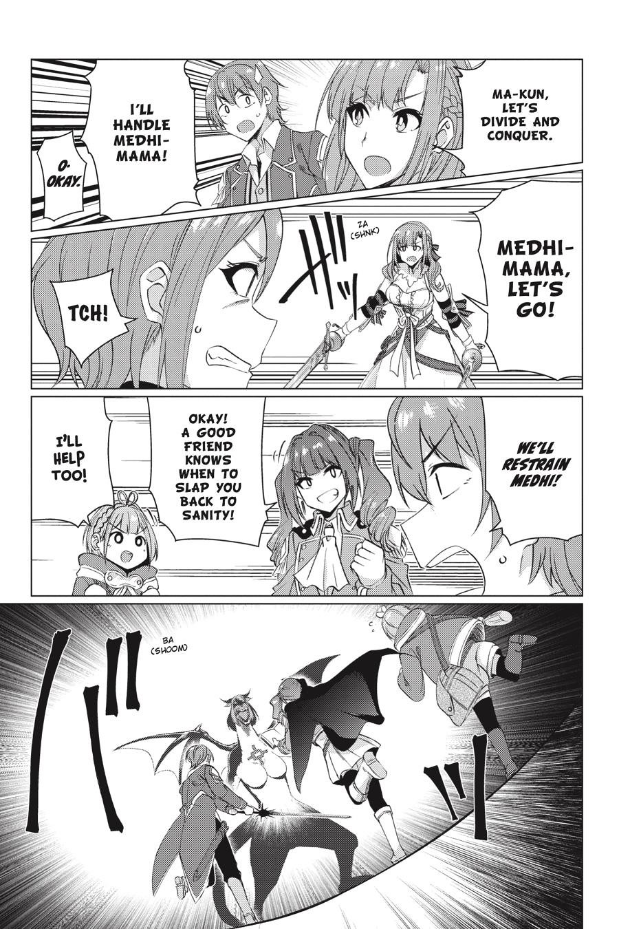 Tsuujou Kougeki ga Zentai Kougeki de Ni-kai Kougeki no Okaa-san wa Suki desu ka? Chapter 9.2 page 10 - Chapter 9.2