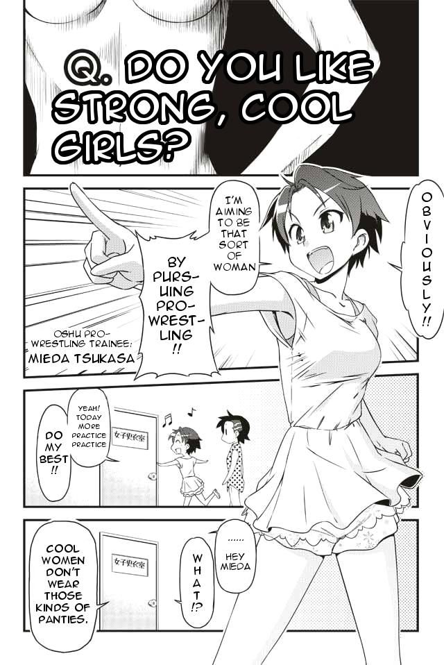Tsuyokute Kakkoii Joshi wa Suki Desu ka? Chapter 1 page 1 - Chapter 1