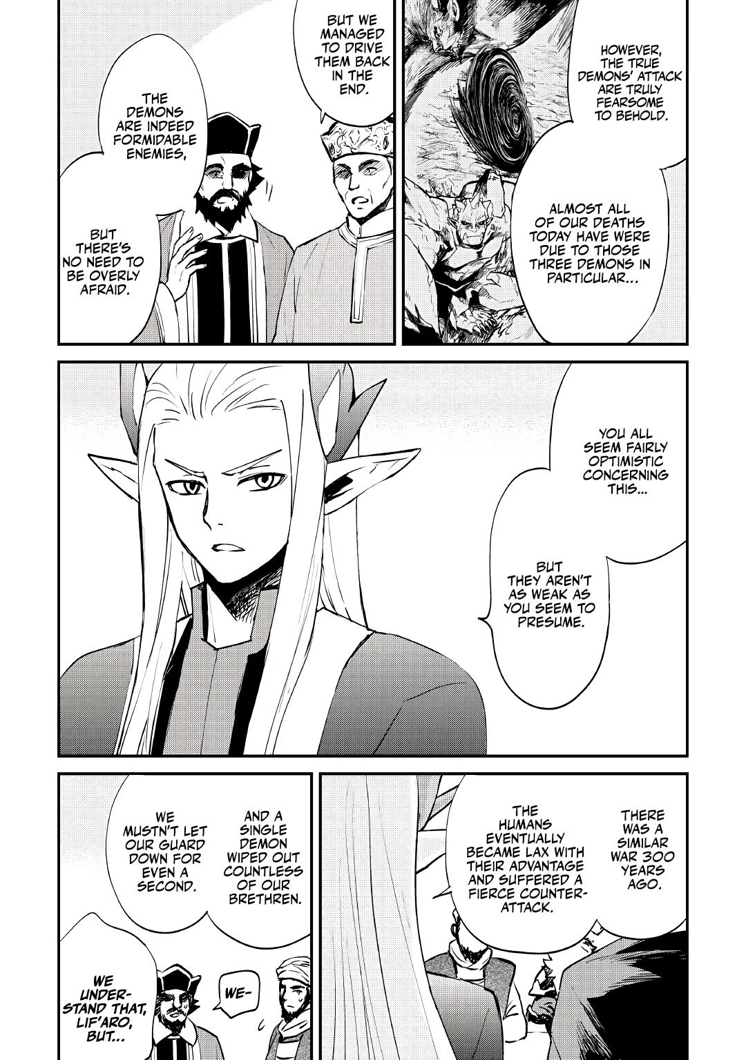 Tsuyokute New Saga Chapter 101 page 4 - Chapter 101