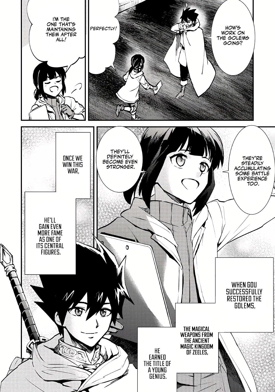 Tsuyokute New Saga Chapter 102 page 3 - Chapter 102