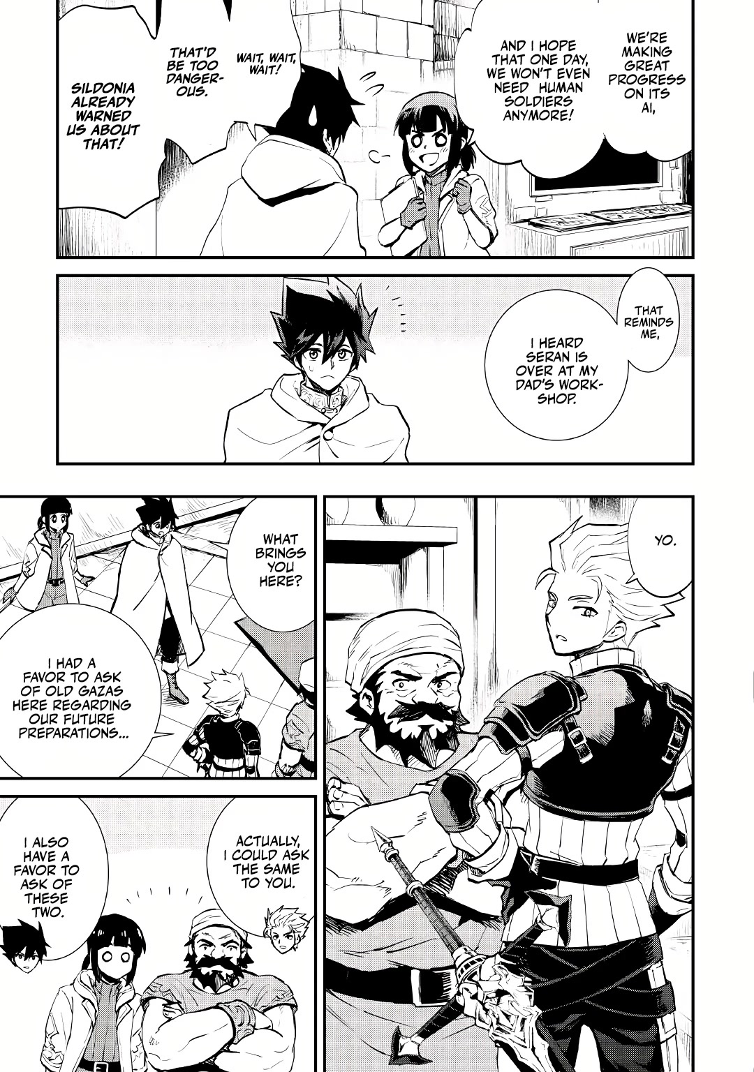 Tsuyokute New Saga Chapter 102 page 4 - Chapter 102
