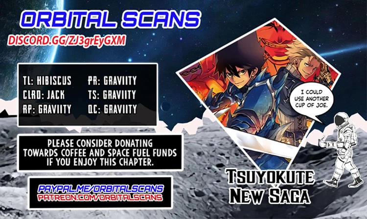 Tsuyokute New Saga Chapter 105 page 1 - Chapter 105
