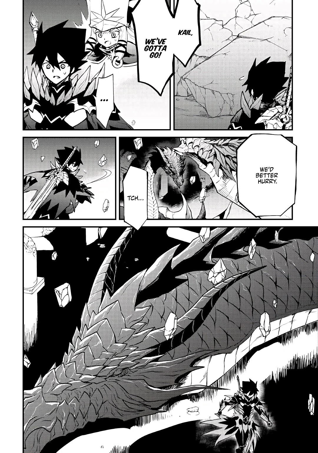 Tsuyokute New Saga Chapter 98 page 6 - Chapter 98