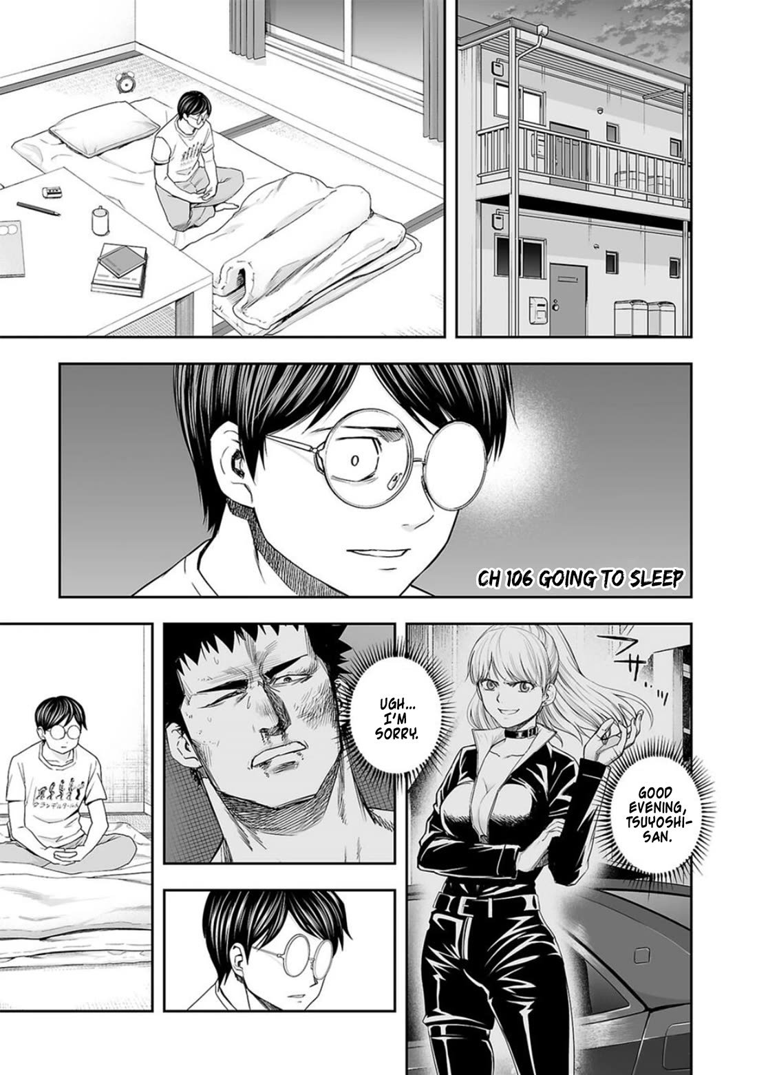 TSUYOSHI Chapter 106 page 1 - Chapter 106: Going to Sleep