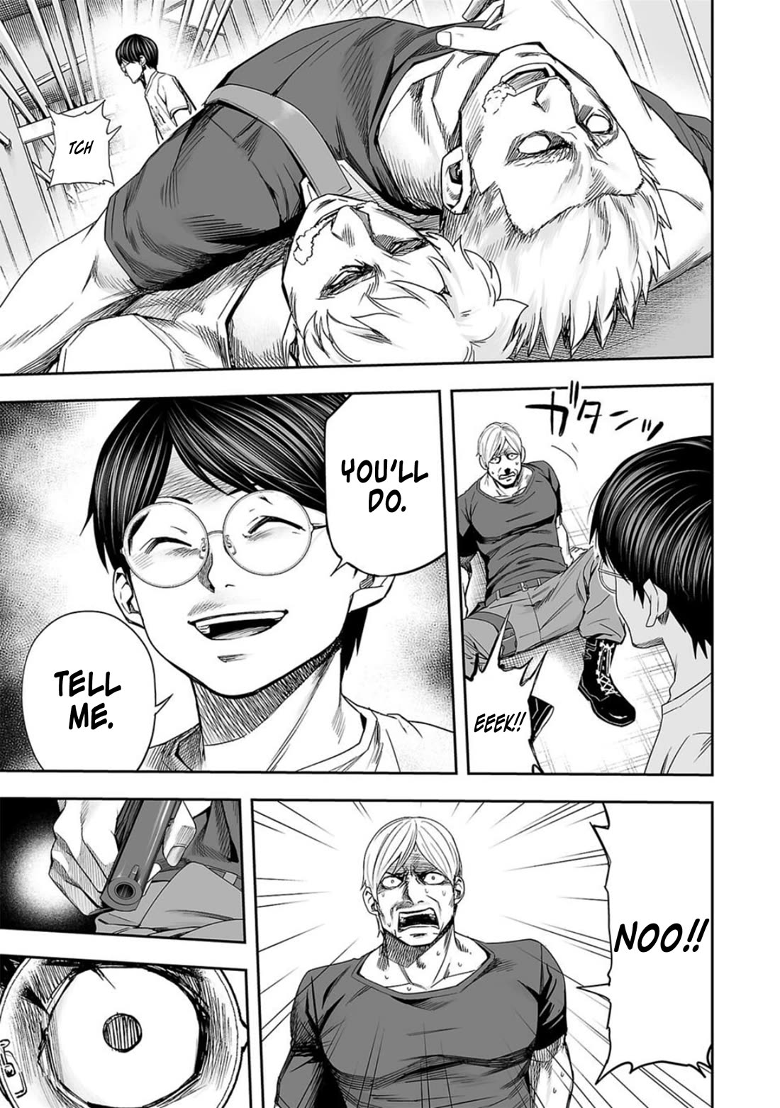 TSUYOSHI Chapter 110 page 10 - Chapter 110: VS the Military