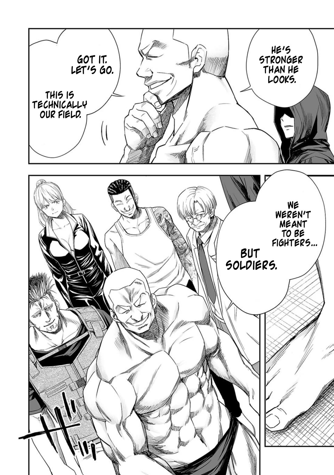 TSUYOSHI Chapter 110 page 17 - Chapter 110: VS the Military
