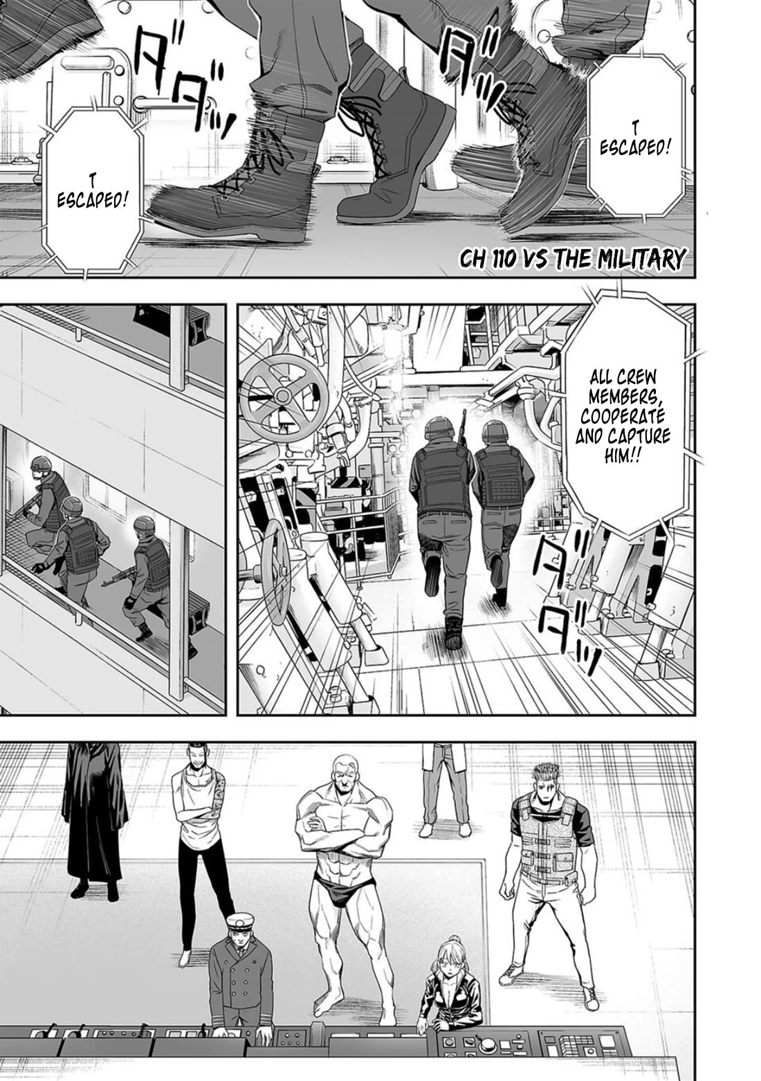 TSUYOSHI Chapter 110 page 2 - Chapter 110: VS the Military