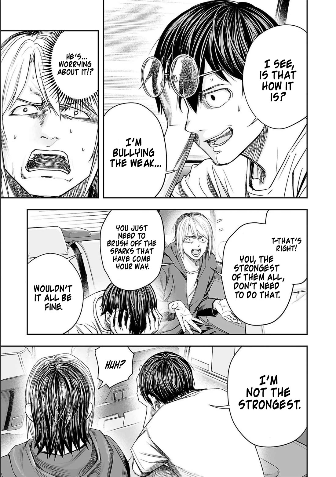 TSUYOSHI Chapter 134 page 15 - Chapter 134: The Weakest