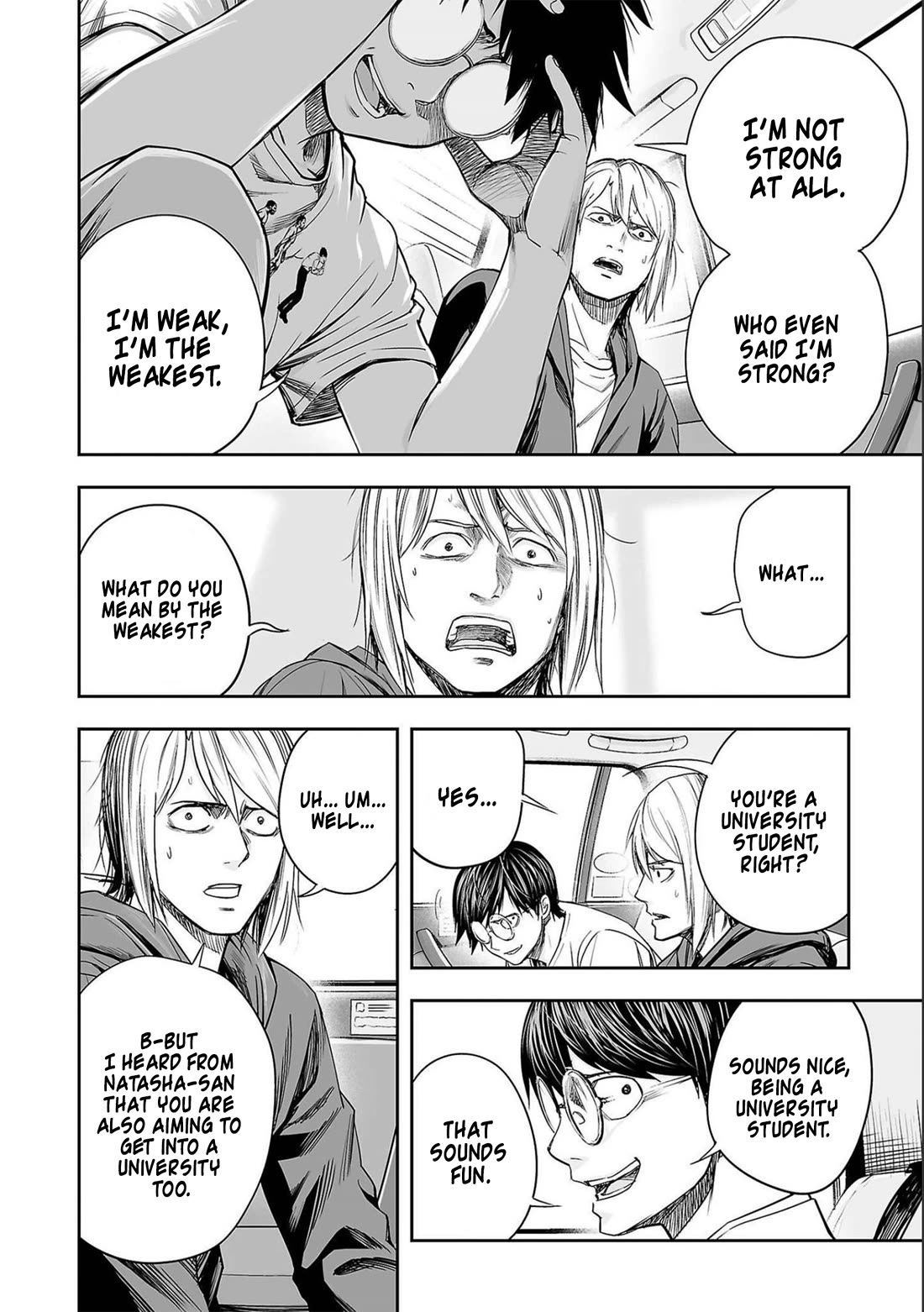 TSUYOSHI Chapter 134 page 16 - Chapter 134: The Weakest
