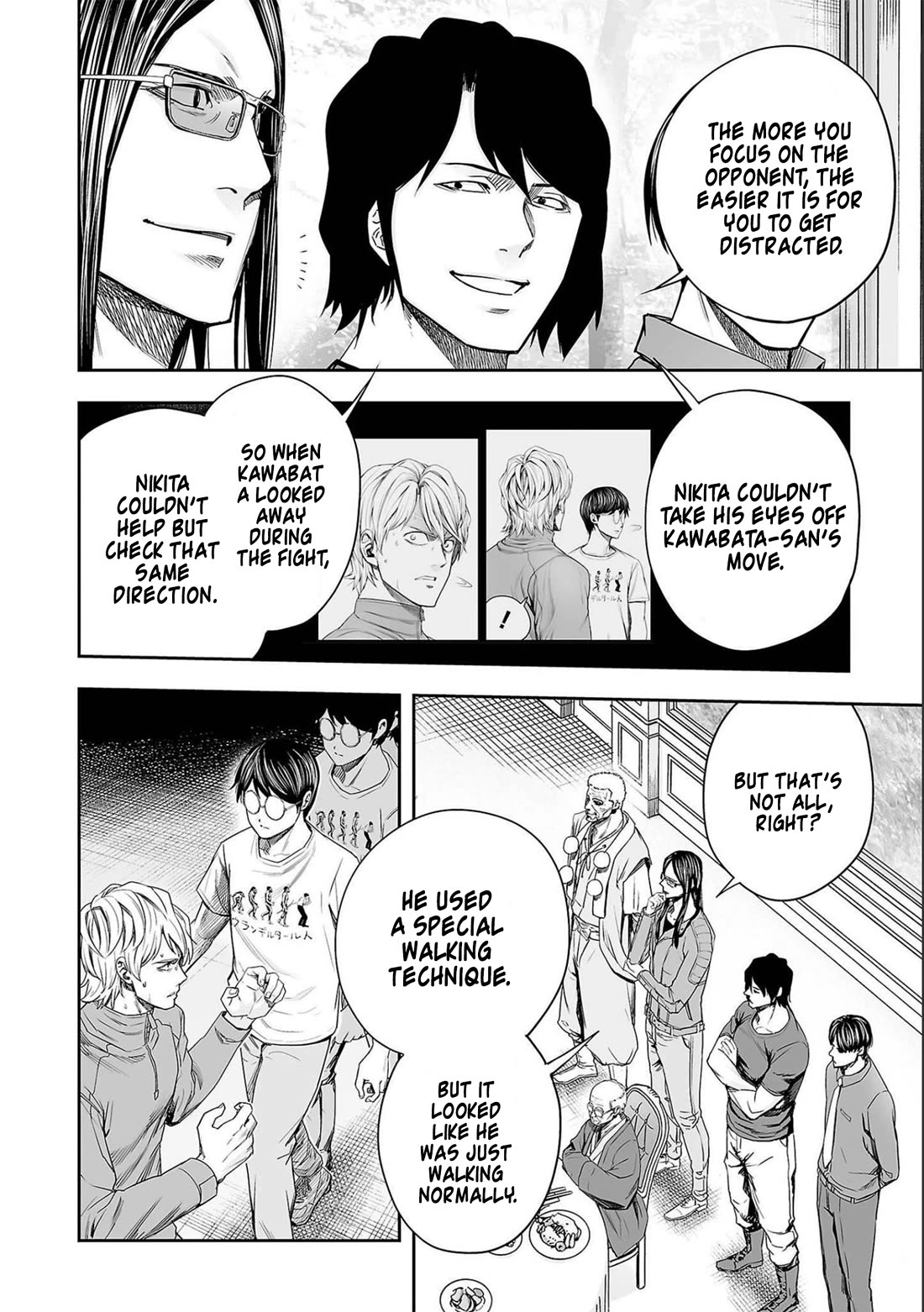 TSUYOSHI Chapter 139 page 8 - Chapter 139: Distracted