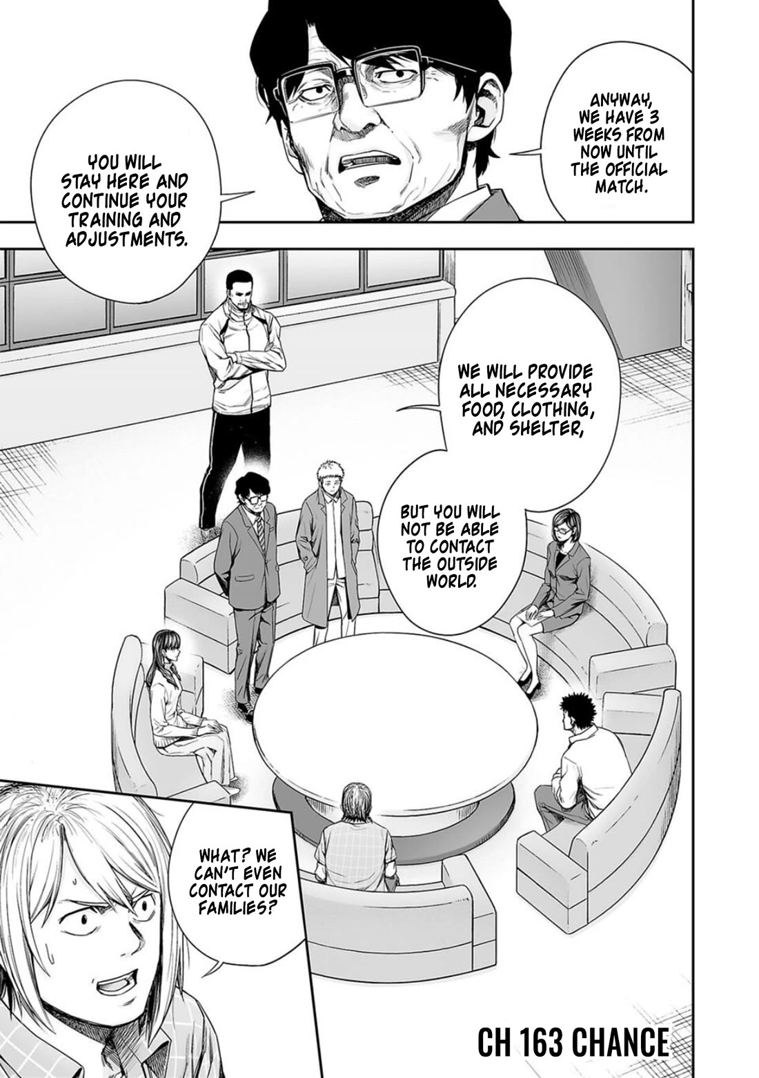 TSUYOSHI Chapter 164 page 1 - Chapter 164: Chance