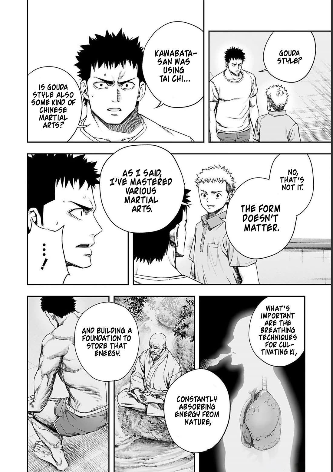TSUYOSHI Chapter 168 page 12 - Chapter 168: Gouda Style