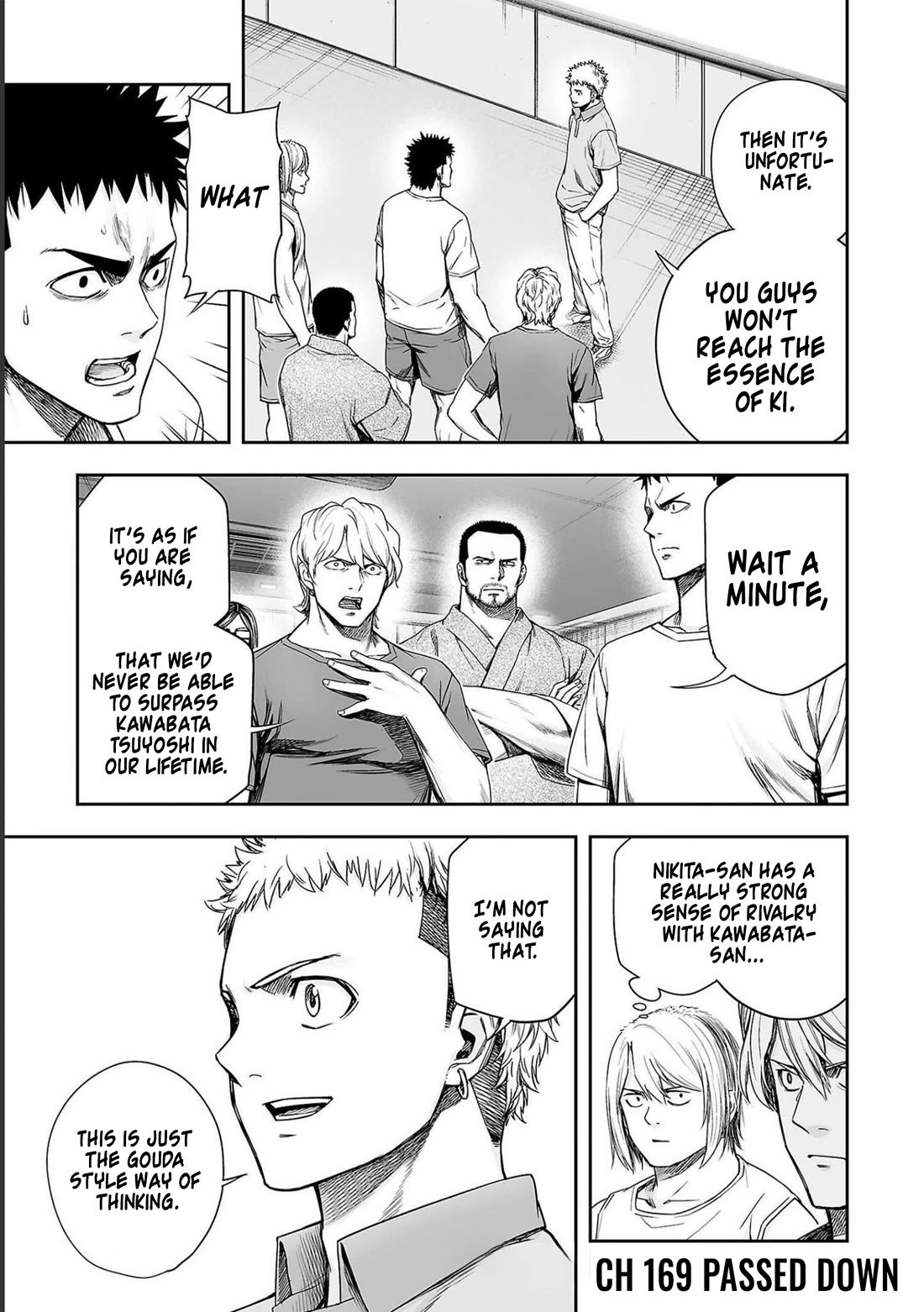 TSUYOSHI Chapter 169 page 1 - Chapter 169: Passed Down