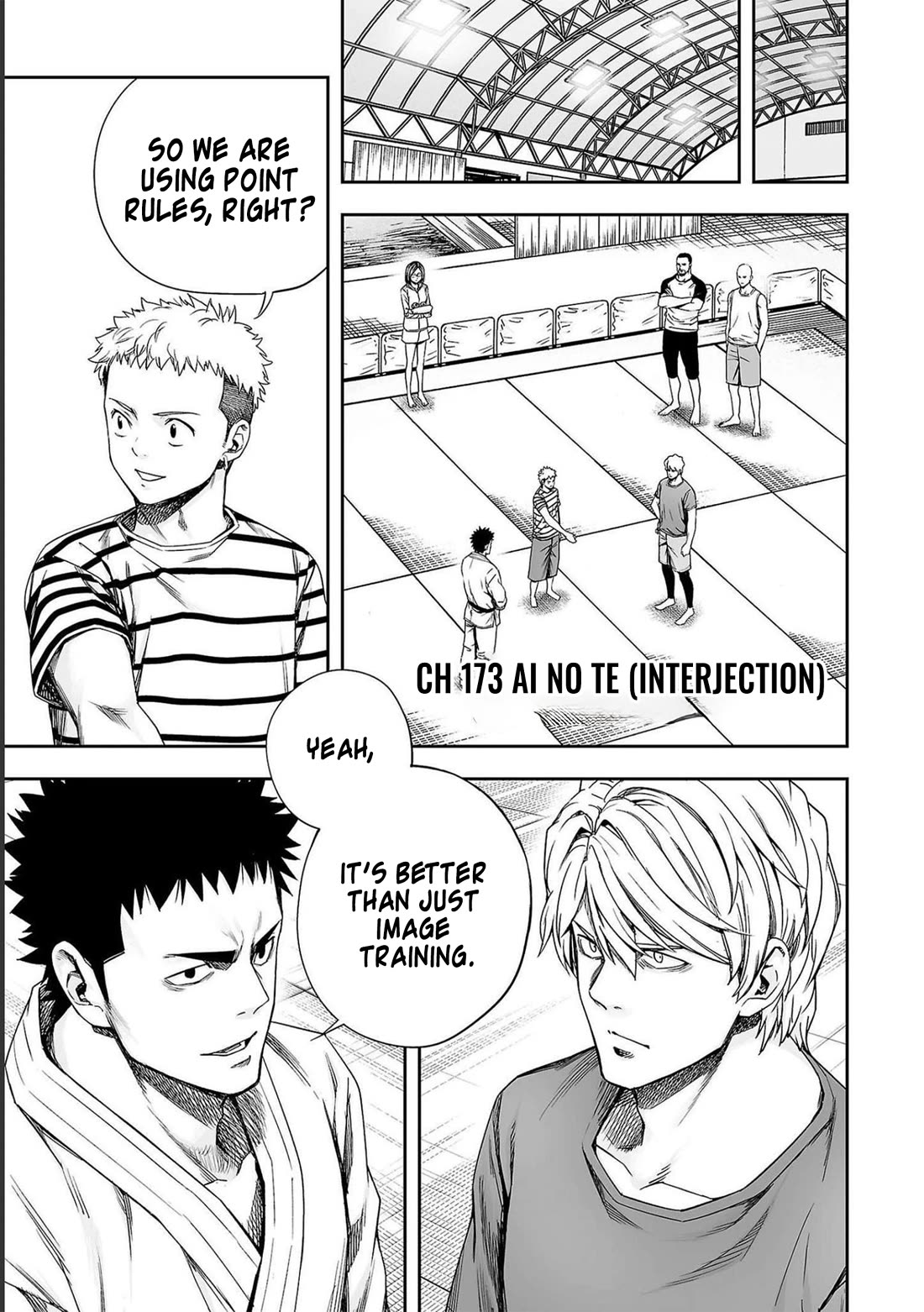 TSUYOSHI Chapter 173 page 1 - Chapter 173: Ai No Te (Interjection)