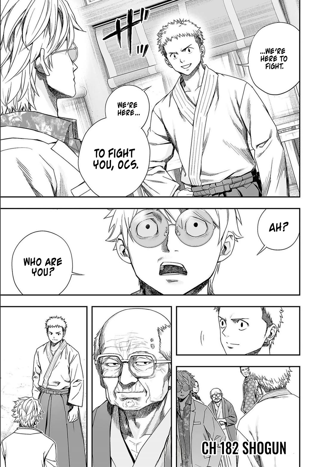 TSUYOSHI Chapter 182 page 1 - Chapter 182: Shogun