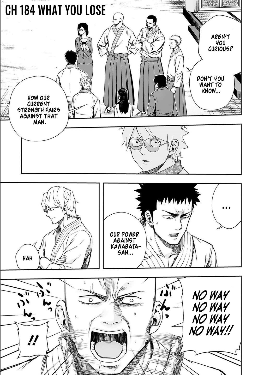 TSUYOSHI Chapter 184 page 1 - Chapter 184: What You Lose