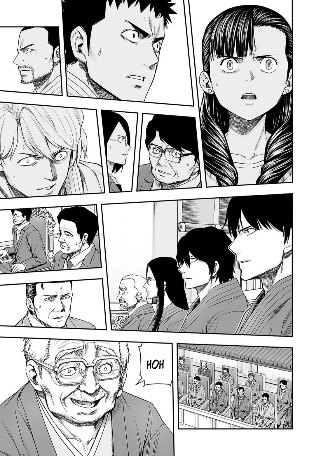 TSUYOSHI Chapter 190 page 12 - Chapter 190: Head On Showdown